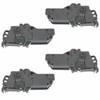 TRQ Power Door Lock Actuators Kit Set of 4 for