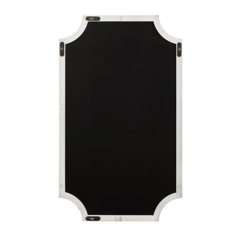 Hogan Framed Scalloped Decorative Wall Pinboard; White; 18 x 30;