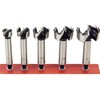 E-Value Woodworking Drill Bore Bit Set, 0.6, 0.9, 1.08, 1.2