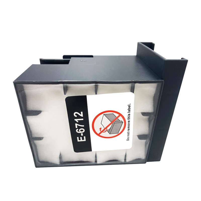 F-ink E-6712 Maintenance Box Compatible with T6712 and C13T671200 Ink