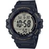 Casio Standard Digital Wristwatch, AE-1500 Series, Men's Chippukashi, Black Long