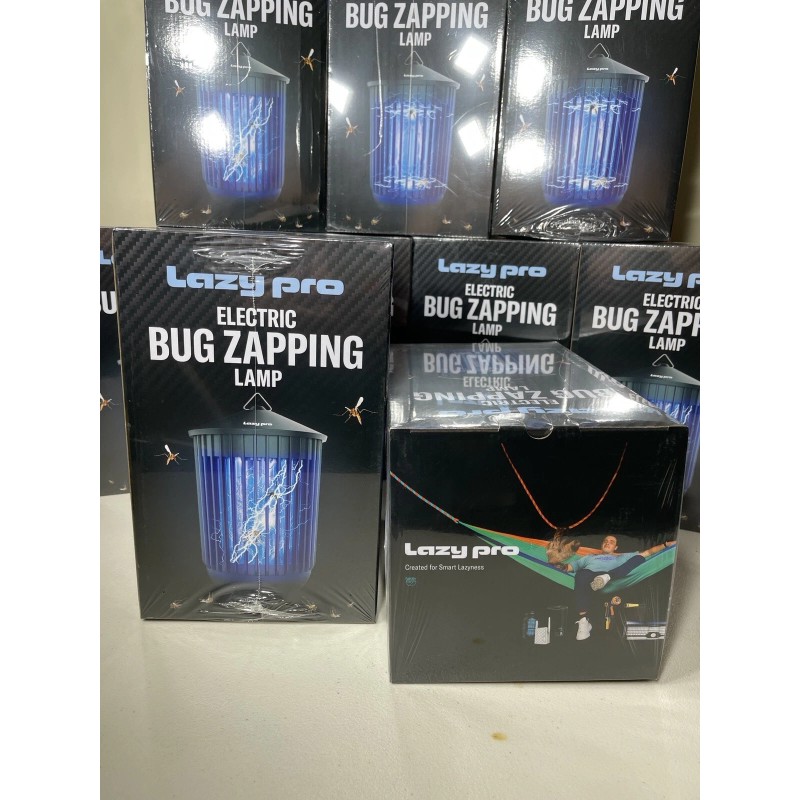 Lazy Pro Electric Bug Zapper Lamp & Attractant - NIB
