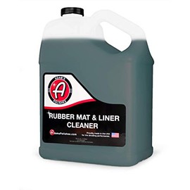 Adam's Rubber Mat & Liner Cleaner (Gallon) – Protectant & Rubber Floor Mat Cleaning Solution for Car Detailing | Deep Cleans & Restores Mats, Truck Bed Cargo Liners, Trunk Mat Accessories & More