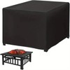 Waterproof Square Fire Pit Cover for Outdoor Protection – 210T