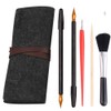LOOKSEVEN Scratching Tools Set Scraper Pen, 6Pcs Scratching Art Tools