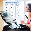 Jetec Treadmill Book Holder, Clear Acrylic Reading Rack for Treadmill
