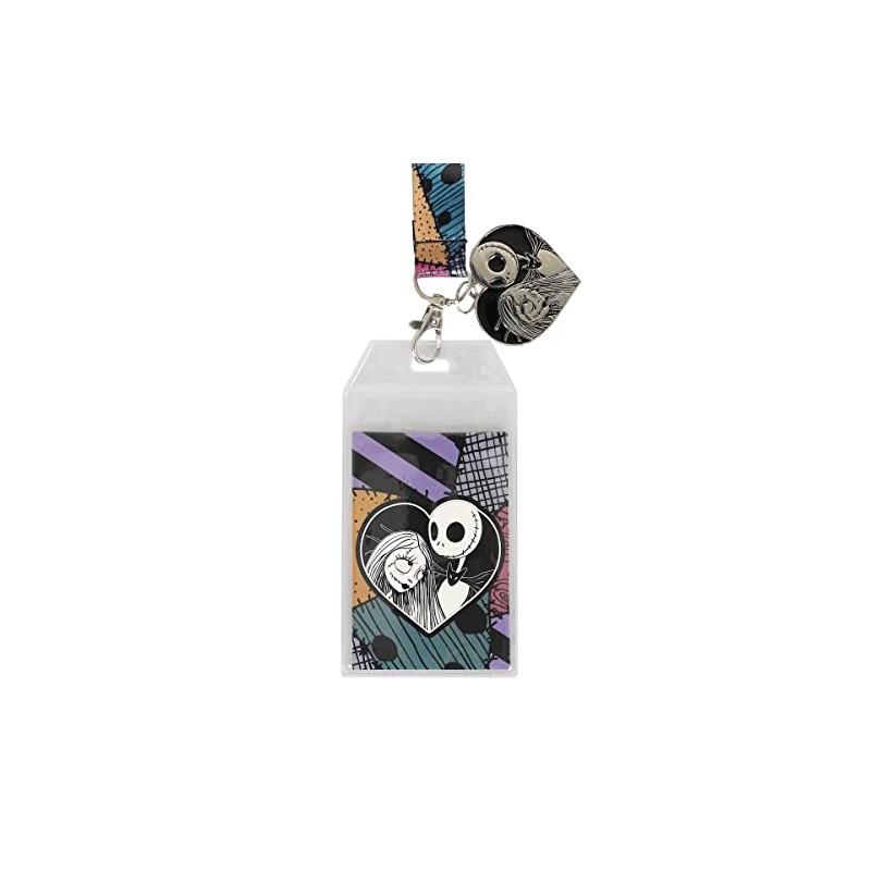 Nightmare Before Christmas Jack & Sally Lanyard