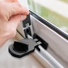 LELE LIFE Sliding Window Locks, Security Window Lock Adjustable Iron