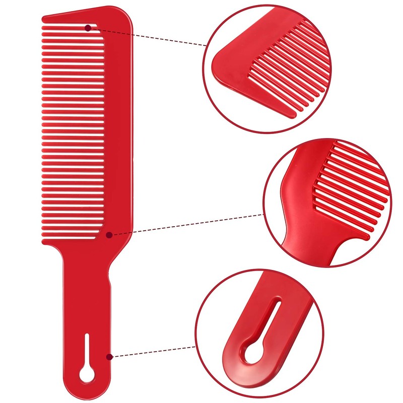 3 Pack Barber Combs Clipper Comb Flat Top Clipper Comb