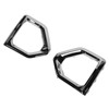 1 Pair Chrome Fog Lamp Bezels 84176753 Left Right Fog