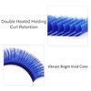 EMEDA Blue Eyelash Extension Flat Eyelashes Colourful Blue Light Eyelash