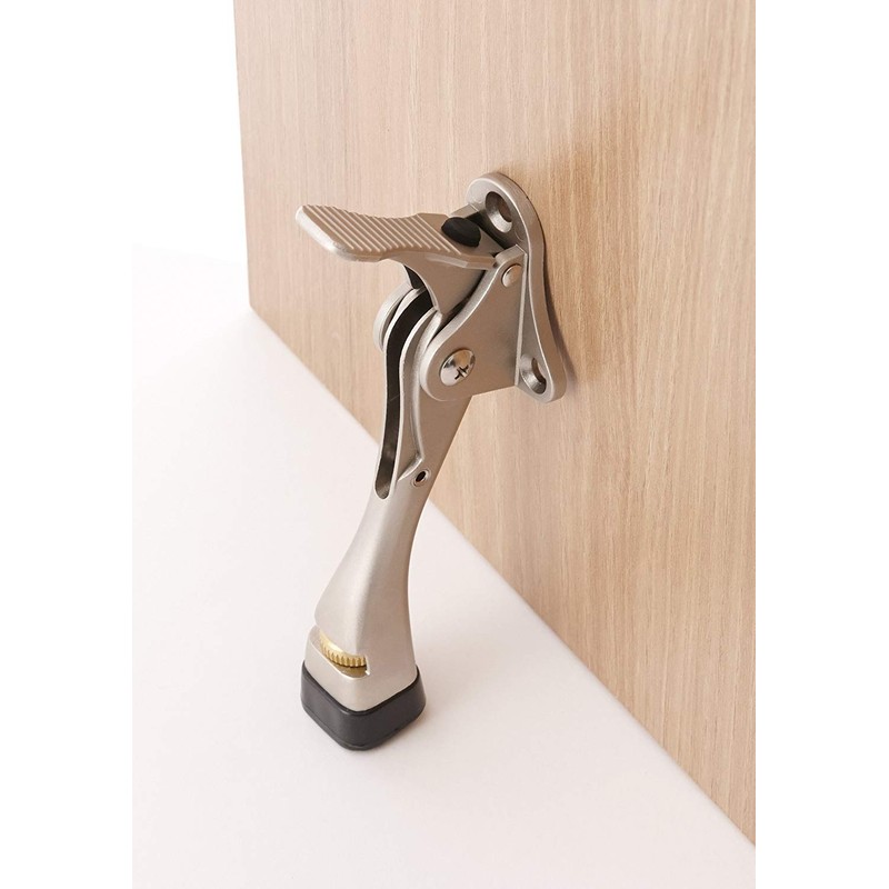 Gotega Door Stopper, 4 Packs Kickdown Door Stop with One
