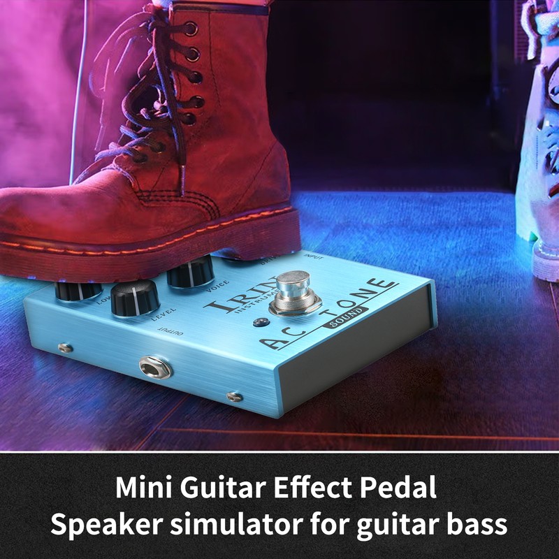 IRIN Mini Guitar Effect Pedal VOX AC30 Speaker Simulator Cabinet