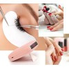 Ventilador Mini Eyelash Fan Rosa USB Secador Extensión de Pestañas