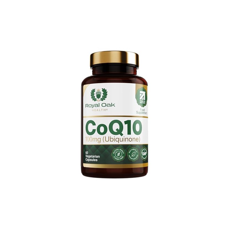 Royal Oak Health CoQ10 100mg Vegan Capsules - 2 Month