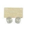 23rd Year Anniversary Metal Date Dice Create a Unique 23rd