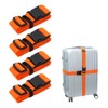 Luggage-Straps Suitcases-Belt TSA Approved - Adjustable 86 inch with Quick-Release