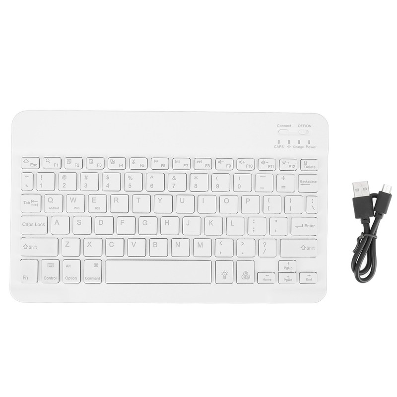 Mini Wireless Keyboard Portable Mini Wireless RGB Backlit Easy Connection