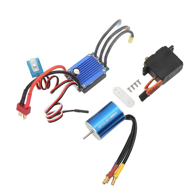 2435 4800KV Brushless Motor 25A ESC 2.2kg Servo RC Brushless