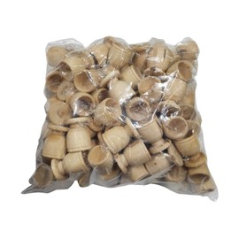 LION OF JUDAH MARKET Olive Wood Communion Cups - 50 Pieces From Bethlehem Holy Land