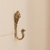 TUTURA LUTSS Maine Coon Cat Wall Hook – Solid Brass