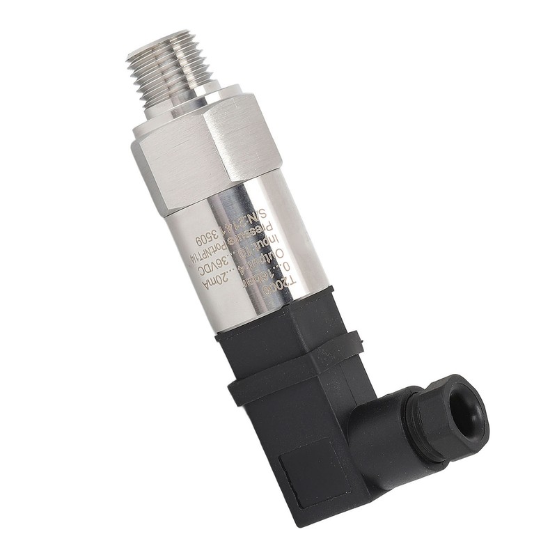 Pressure Transmitter Transducer Sensor 4‑20MA Output NPT1/4 for Air Water