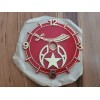 Ramar Ind. VINTAGE Ramar IND Plastic Clock Face Red Shriner