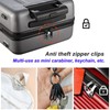 8 PCS Small Carabiner Clip, Anti Theft Zipper Clips Double