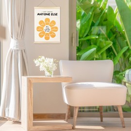 BESERH Mental Health Posters,I Can Control Poster, Inspirational Classroom & Office Posters with Wood Magnetic Hanger Frame, Mental Health Awareness Posters, 12x16 Inches