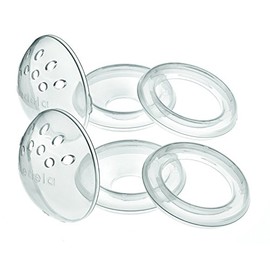 Medela TheraShells Breast Shells, Protect Sore, Flat, or Inverted Nipples While Pumping or Breastfeeding, Natural Appearance and Exceptional Comfort, Made Without BPA