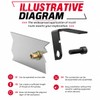 CORWIN X1 Pull-to-Stroke Rivet Nut Drill Adapter, M3-M10 & 6-32