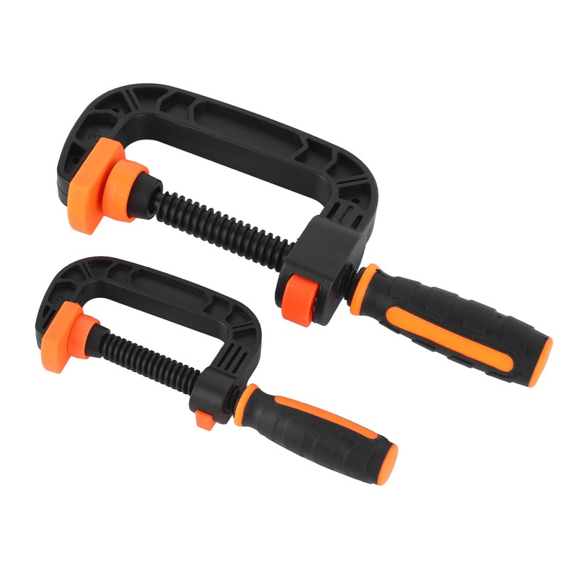 2Pcs C Clamp 2 Inch 3 Inch Adjustable Quick Release