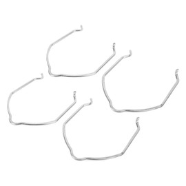 Depisuta Turbo Hose Retaining Clamp, 4Pcs Intercooler Turbo Hose Retaining 1J0145769H Replacement for C Class E Class, High Performance Pipe, Sturdy and Reliable​