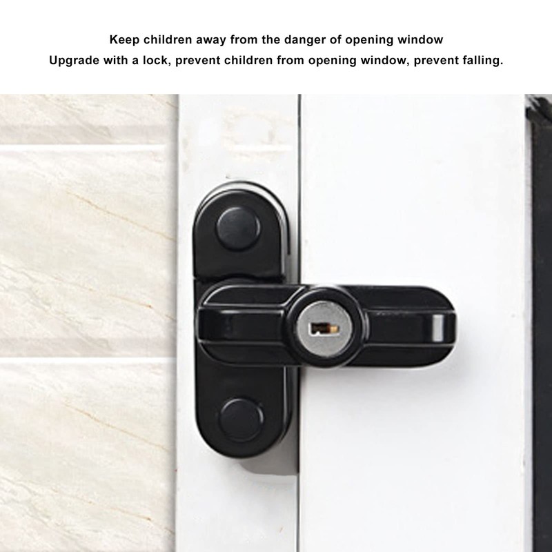 Window Lock, Aluminium Alloy Window Locks, Safety Window Latch, Swivel