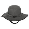 Kids Gray Sun Hat for Girls & Boys with UV