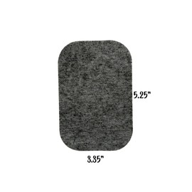 Subtle Butt Reusable Gas Neutralizers: 5 Activated Carbon Charcoal Fart Pads (April Fools Gag Gift)