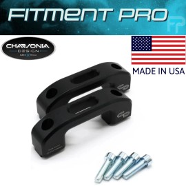 Charvonia Design Rail Tie-Down Anchors Black Billet Kit For 01-25 Toyota Tacoma