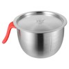 GRIRIW 1 Set Deep Mixing Bowl Stainless Steel Mixing Container