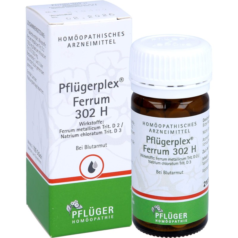 Pflügerplex Ferrum 302 H Tablets