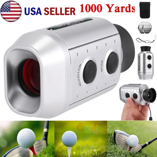 Golf Rangefinder 1000 Yards 7X Magnification Range Finder Monocular Waterproof