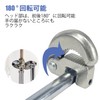 Socpuro Sink Wrench, Washroom Wrench, 180 Degree Rotation, Mouth Opening,