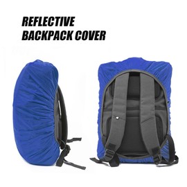LICQIC Waterproof Rain Cover for Backpack, Reflective Rucksack Rain Cover for Outdoor, Hiking, Camping, Traveling, Cycling