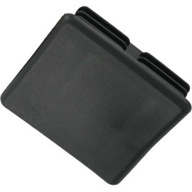 Electrical Galvanised Steel Channel (Strut) & Accessories (41mm Channel End Caps Black PVC (10's))