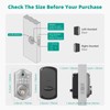 Keyless Entry Door Lock - AkaGear Smart Door Lock, Fingerprint