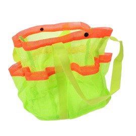 KOMBIUDA Beach Bag Tote Mesh Beach Tote Bags Toiletry Storage for Women Large Cap Travel Cosmetic Bag