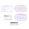 5 in 1 Pet Slicker Brush One Button Hair Removal