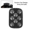 Motorcycle Suction Cup Rear Pillion Passenger Pad Seat for Bobber