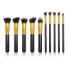 Misorel Set De 10 Brochas Kabuki Para Aplicar Maquillaje