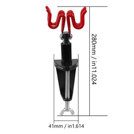Hsthe Sea Clamp-on Style Airbrush Holder Air Brush Station Fixed seat Kit Hold Airbrush Holder Gravity Stand Painting Airbrush Sprayer Electric Power Tools Clamp On Table
