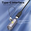 YAODHAOD Electric Lighter USB C, Windproof Flameless Lighter,Type C Mini